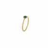 pépite bijoux,plaqué or,bague,léa,agate verte