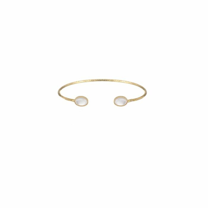 Jonc deux pierres – Nacre