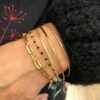 Bracelet chaine, bracelet chaine longue, bracelet maille longue, chaine maille, chaine maille longue, Chloé