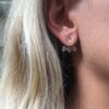 Kecy boucles d'oreilles pépite bijoux photo portée
