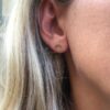 Kecy boucles d'oreilles pépite bijoux photo portée