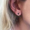 boucles d'oreilles lina photo portée