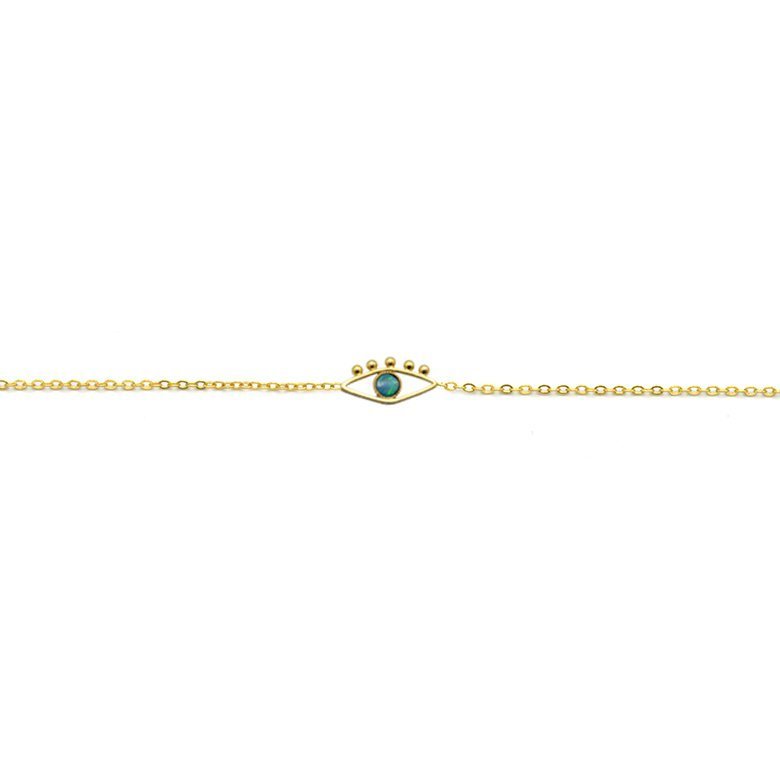 bracelet ajustable, bracelet avec pendentif oeil, bracelet pendentif, chaîne bracelet pendentif, chaîne pendentif, lior, opale