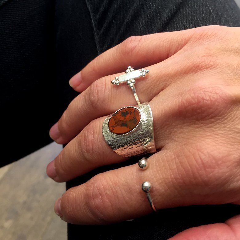 porte bague en argent porte bague en argent