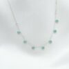 collier juliette calcedoine argent pepite bijoux