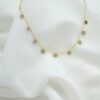 collier, juliette, labradorite.plaque or.pepitebijoux