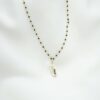 collier delhi onyx plaque or spinelle nacre pepitebijoux