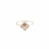 bague,paris,plaque or, rose,ambre