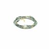 bracelet 3 tours, bracelet en perles, bracelet jaspe africain, bracelet perles fines, bracelet petites perles, jaspe africain, leticia, pierre de lune
