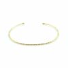 Bracelet jonc, bracelet jonc ouvert, jonc ciselé, Jonc ouvert, jonc simple, lea