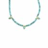 collier ras du cou surfeur, collier surfeur femme, collier surfeur turquoise, collier bohème chic, colliers en turquoises