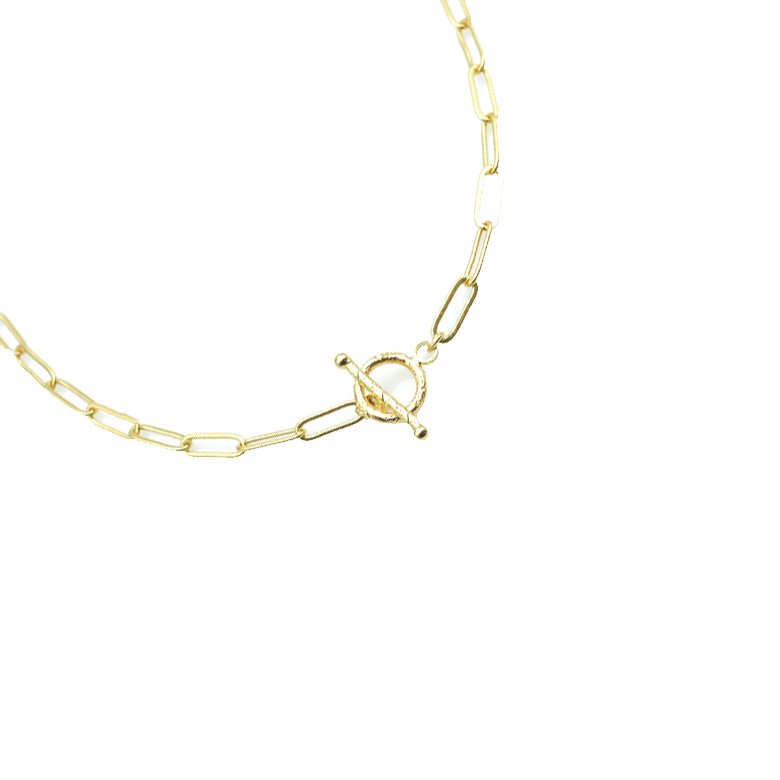 Collier Vintage Vert Et Blanc - Fermoir Ancien, Stock D'usine Neuf
