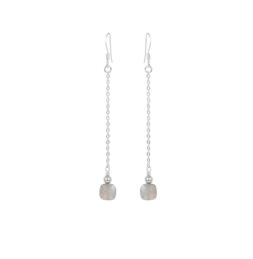 Boucles d'oreilles Albane argent-min