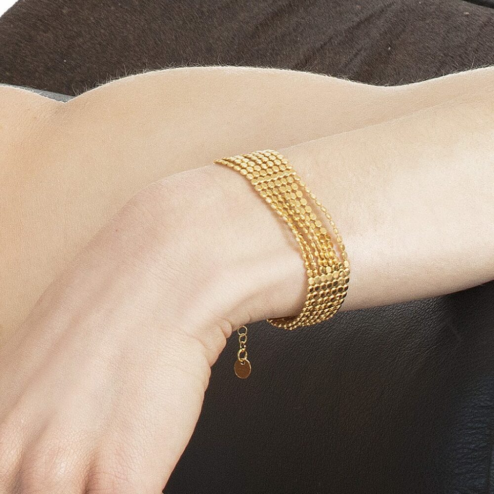 Bracelet manchette 7 rangs – Image 2