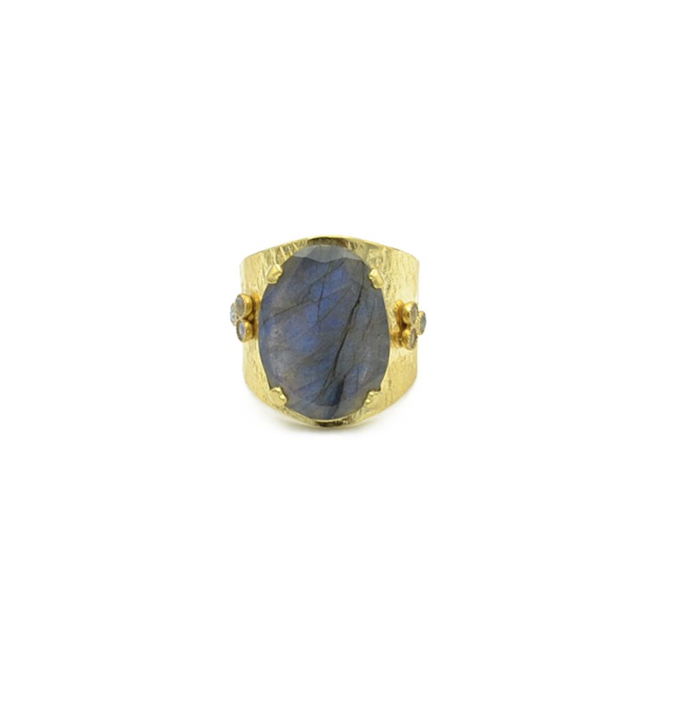 bague bella labradorite