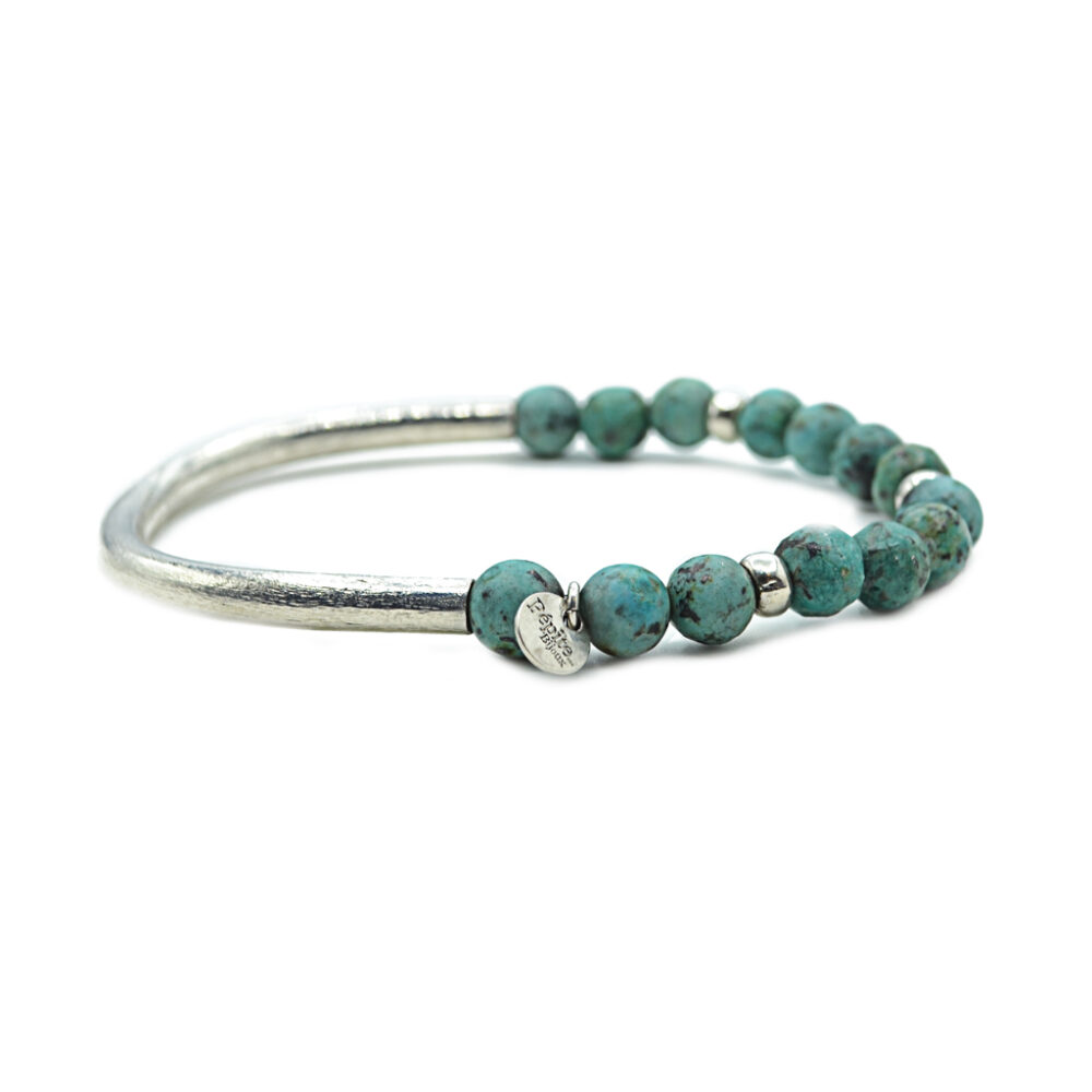 Bracelet demi jonc perles – Image 2