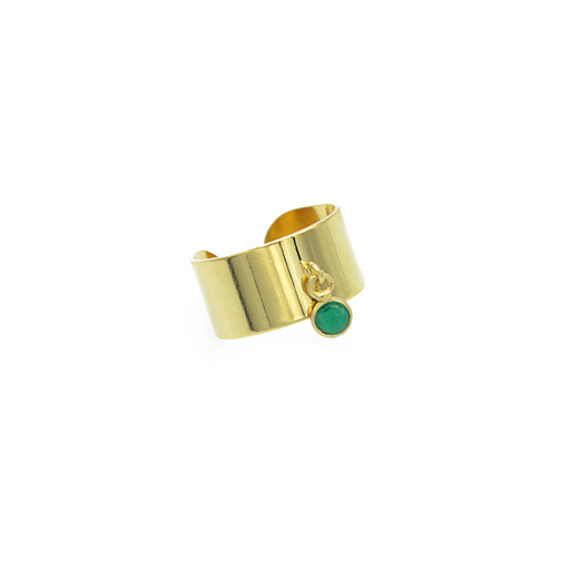 bague variante agate verte