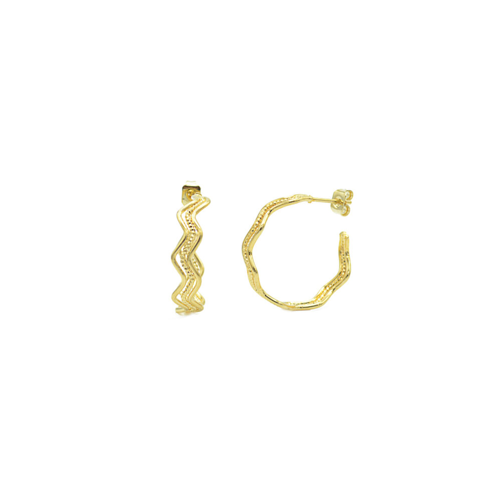 Boucles d'oreilles Zig Zag