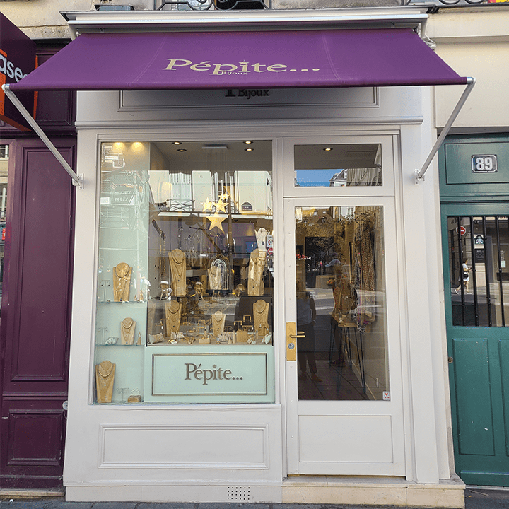 Boutique Pépite Bijoux paris Marais