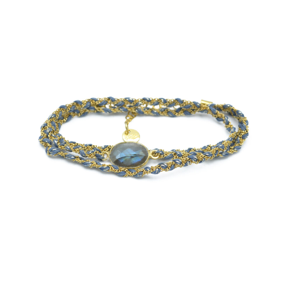 Bracelet tresse multi-tours