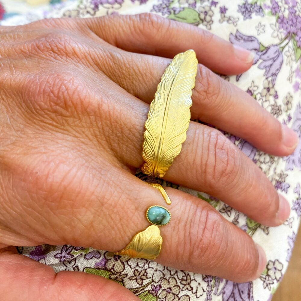 Bague plume XL – Image 2