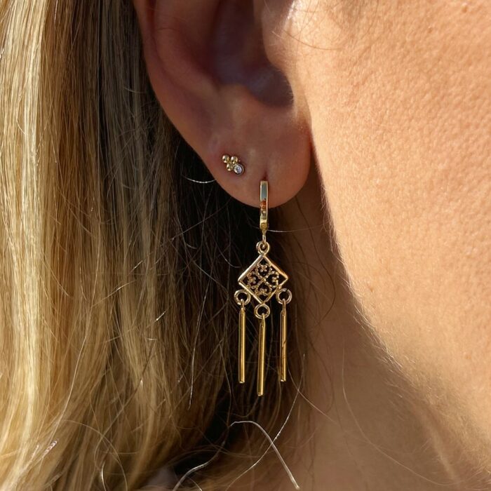 Boucles d’oreilles attrape-rêve