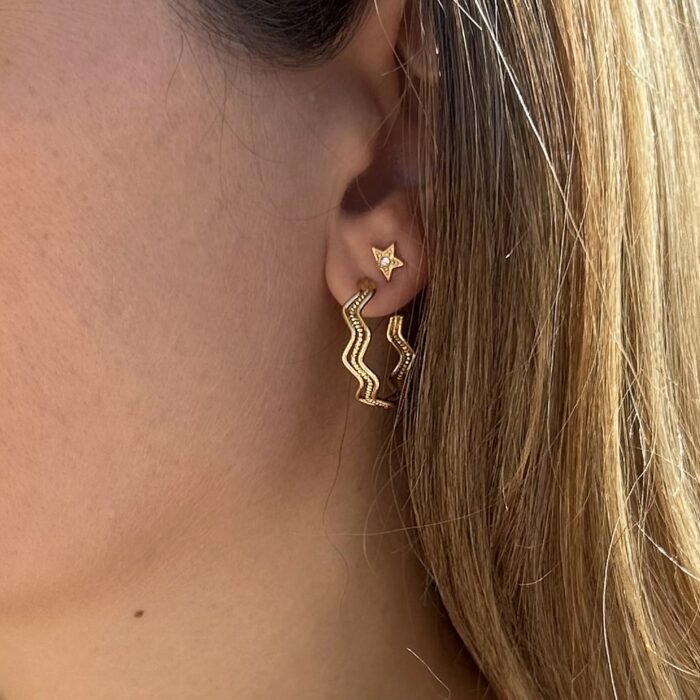 Boucles d’oreilles Zig Zag