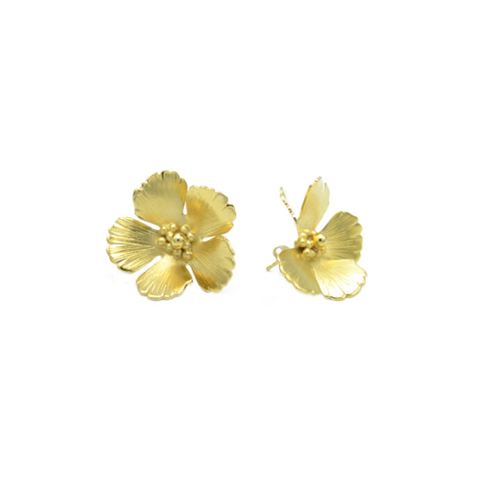 Boucles d’oreilles fleur