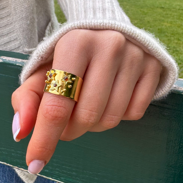 Bague étoile