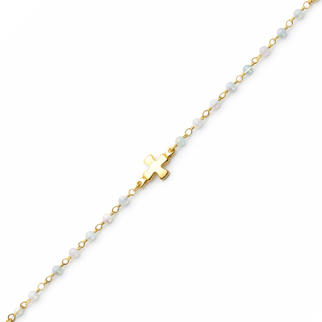 Bracelet croix fin – Image 2