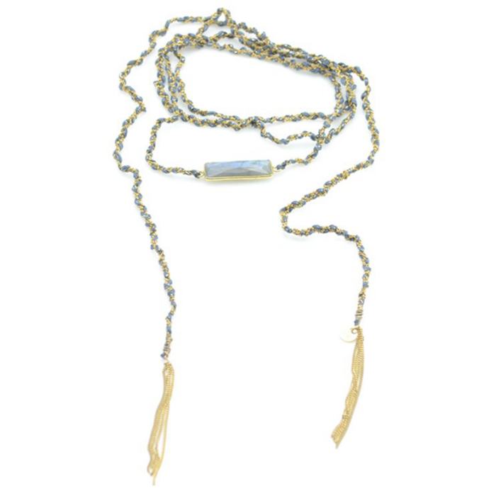 Sautoir bracelet multi tours