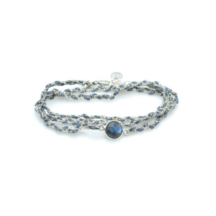 Bracelet multi tours Argent