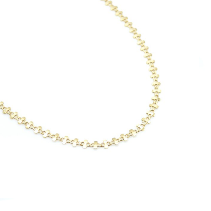 Collier ras du cou en dentelle fine