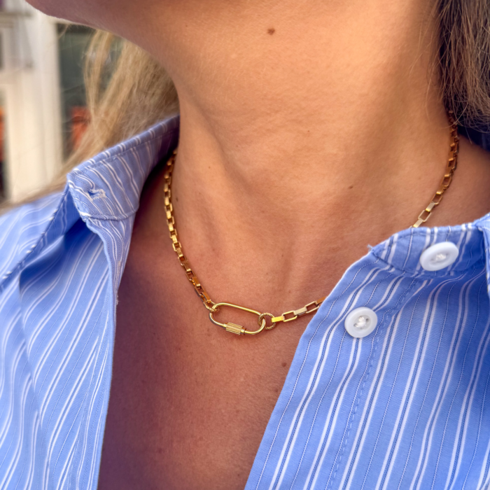 Collier mousqueton