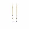 Boucles d'oreilles trois perles