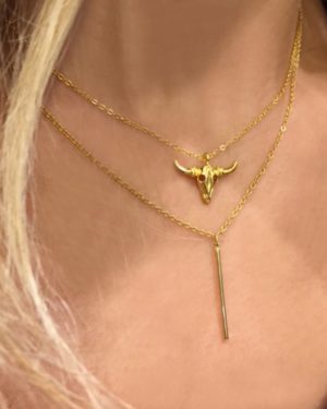 collier avec pendentif, collier chaîne, collier chaine avec pendentif, Louise