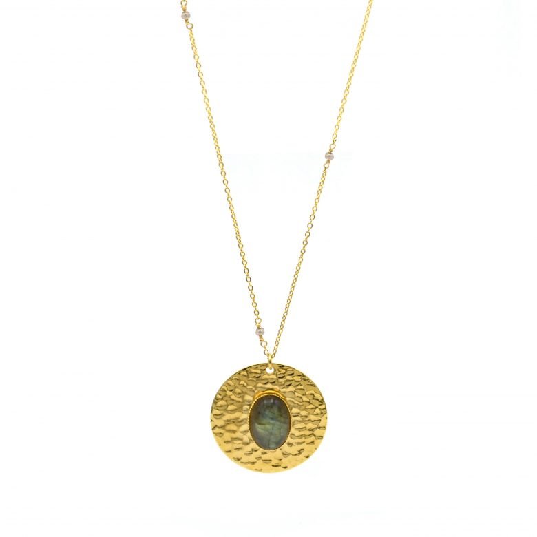 Sautoir Léa labradorite