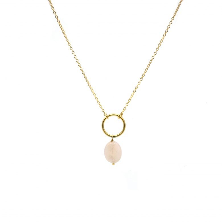 collier,Marie,quartz rose,Pépite Bijoux, Bijoux fantaisie, Made in Paris, Made in France, Jewelry