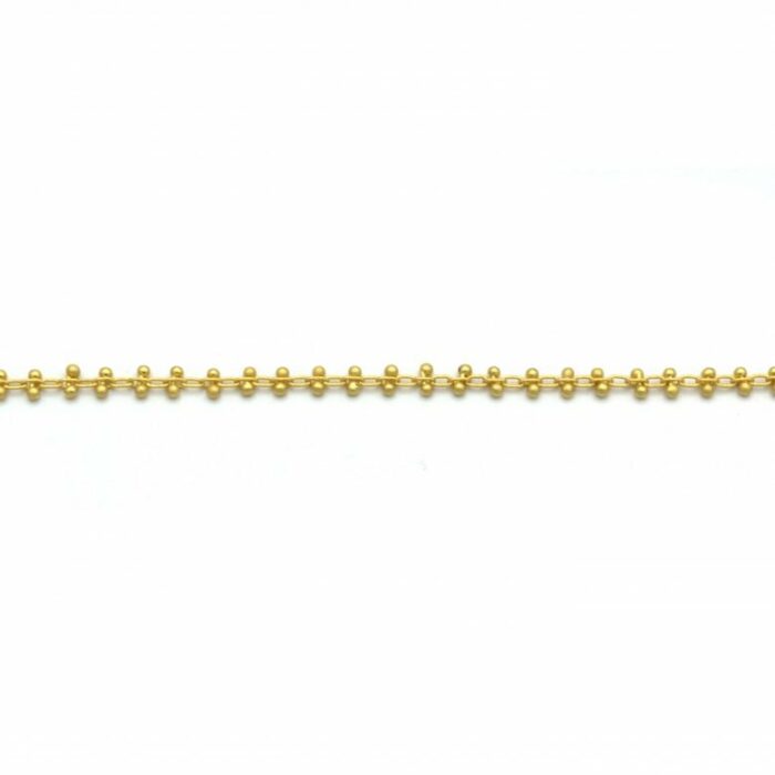 Bracelet chaîne boule à maille fine