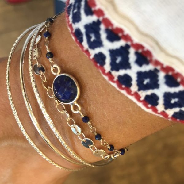 Aby, bracelet manchette, bracelet manchette argent, bracelet manchette fin, Bracelet martelé, manchette, manchette argent, manchette martelé